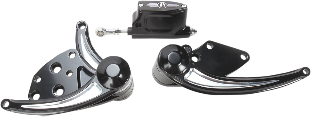 PERFORMANCE MACHINE (PM) Forward Control - Standard - Black/Chrome 0035-0108-BM