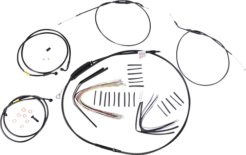 BURLY BRAND Control Kit - 16" Ape Hanger Handlebars B30-1199