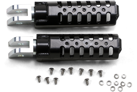 BURLY BRAND Razorback Rider Footpegs - Black B13-1011B