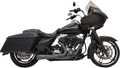 BASSANI XHAUST 2:1 Short Exhaust - Black 1F52RB