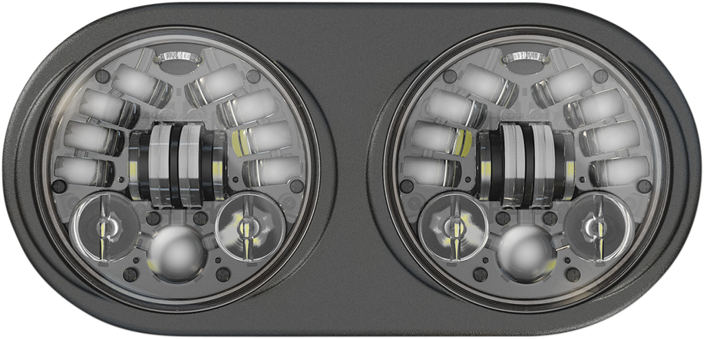 CUSTOM DYNAMICS Adaptive LED Headlamps - Harley Davidson - Black PB-RG13A-B