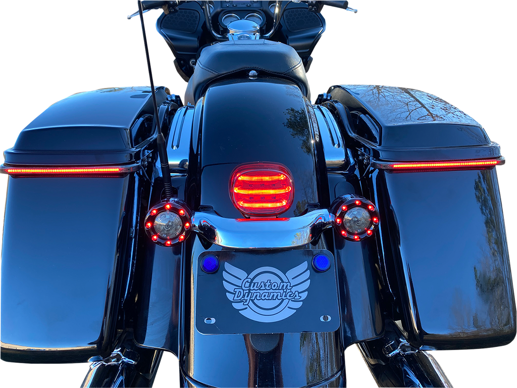 CUSTOM DYNAMICS ProBEAM? Mini Add-On Tail Light - Red - '14-'24 PB-MINITL-BCM-R