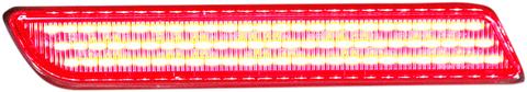 CUSTOM DYNAMICS Saddlebag Latch Lights - Red CD-LATCH-BCM-R
