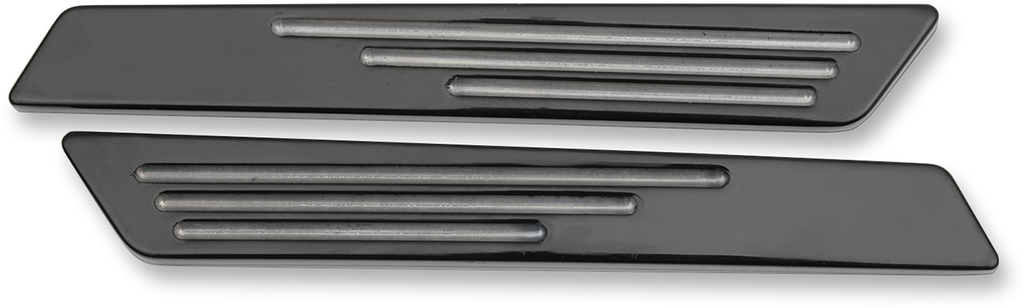 DRAG SPECIALTIES Saddlebag Hinge Inserts - Black - FL '14-'22 3501-0963