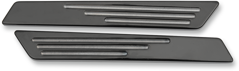 DRAG SPECIALTIES Saddlebag Hinge Inserts - Black - FL '14-'22 3501-0963