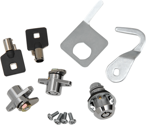 DRAG SPECIALTIES Saddlebag and Tour-Pak? Lock Kit S77-0145/7-AD
