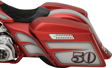 DRAG SPECIALTIES Extended Saddlebag - Left - FL '14-'22 MTBY-1183