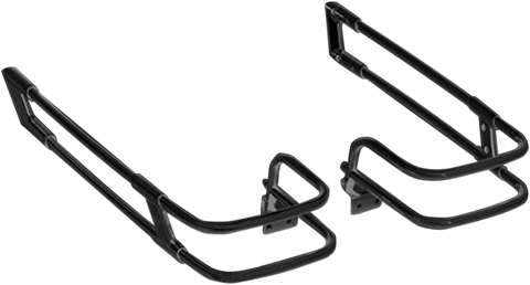 DRAG SPECIALTIES Saddlebag Guard Rails - Black - FL '14-'23 21037B