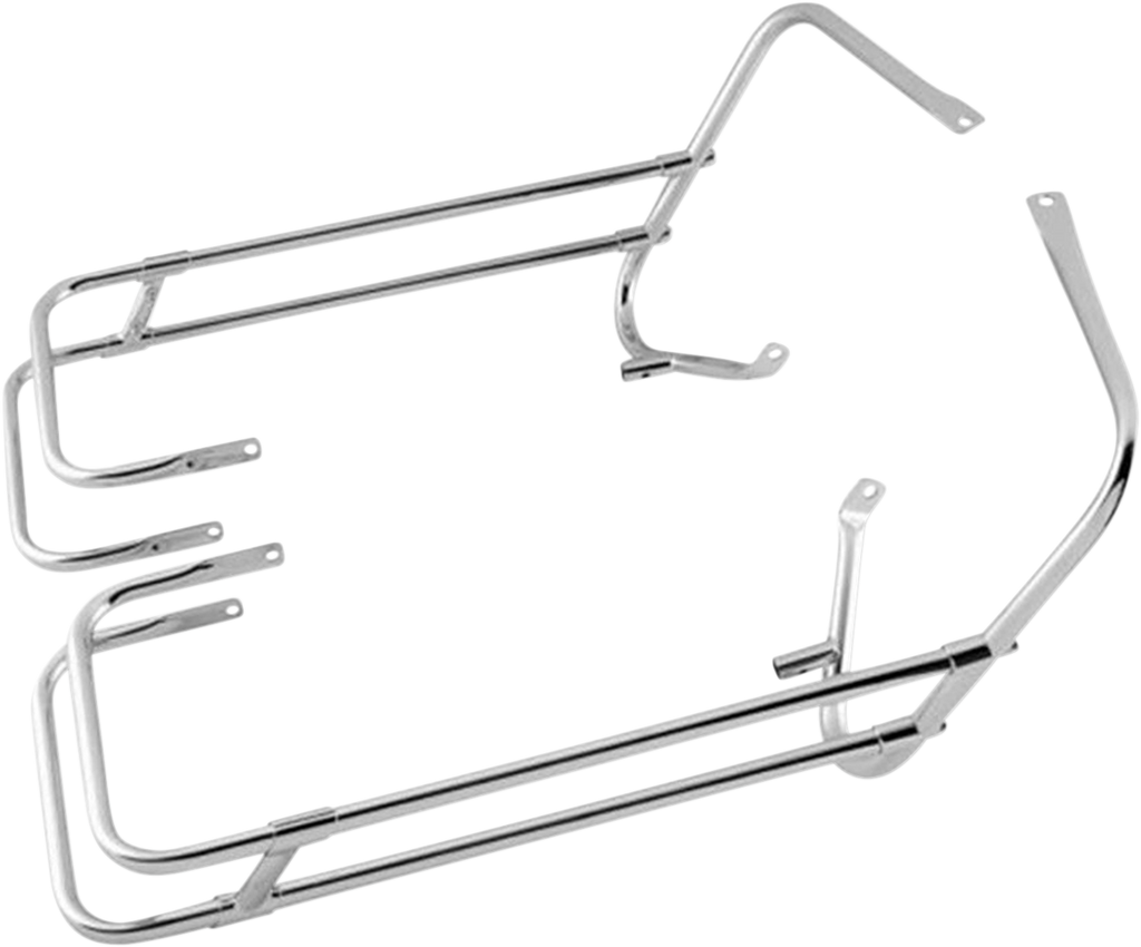 DRAG SPECIALTIES Saddlebag Rail - Chrome - FL '97-'08 21042