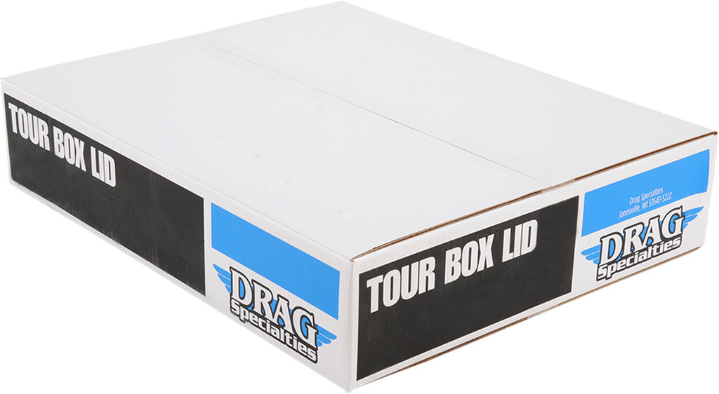 DRAG SPECIALTIES Precision Tourbox - Trunk Lid - Black - FL '06-'13 MTBY-1131