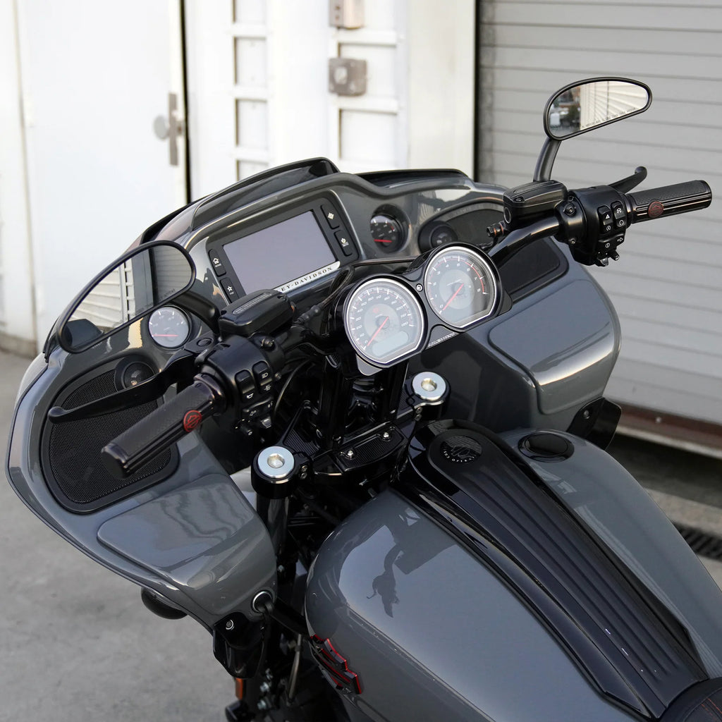 ARLEN NESS METHOD® BAGGER KICKBACK RISERS, BLACK 0602-1146 520-032