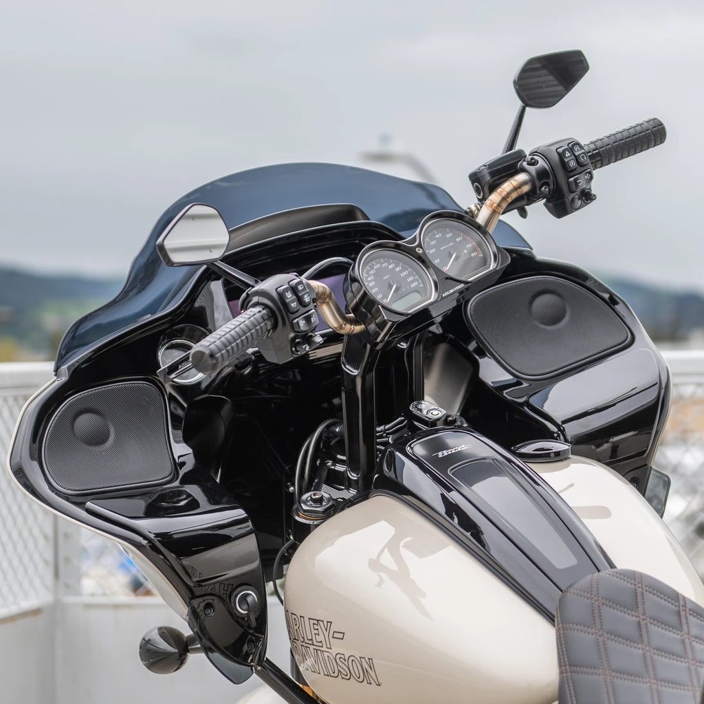 ARLEN NESS METHOD® BAGGER KICKBACK RISERS, BLACK 0602-1146 520-032
