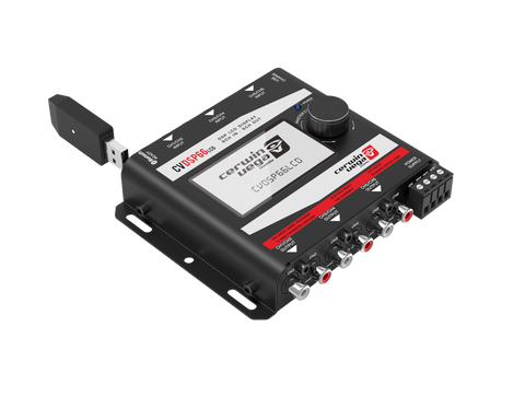 6-Channel Digital Signal Processor with LCD Display