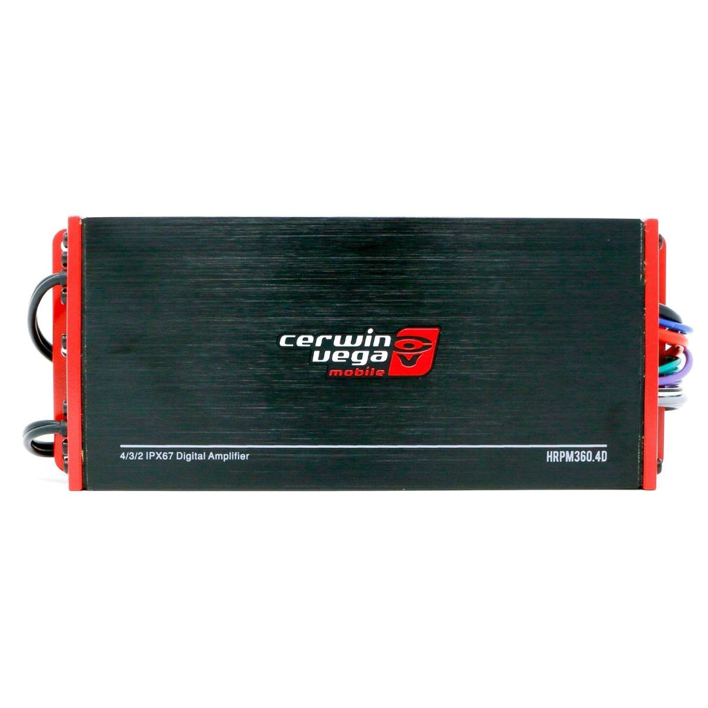 RPM HED 360W Marine Grade Class D 4 Channel Amplifier