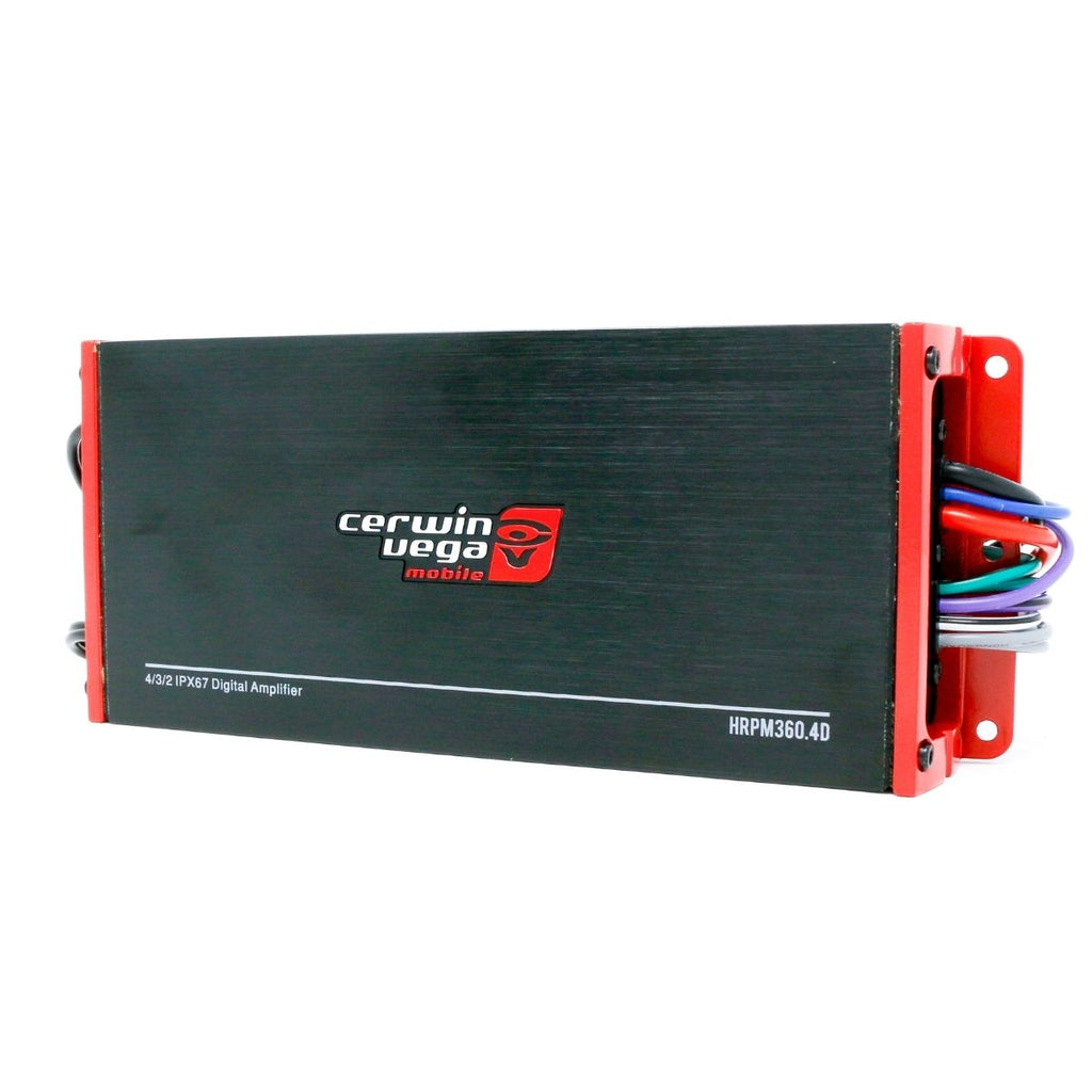 RPM HED 360W Marine Grade Class D 4 Channel Amplifier
