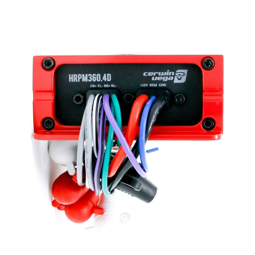 RPM HED 360W Marine Grade Class D 4 Channel Amplifier