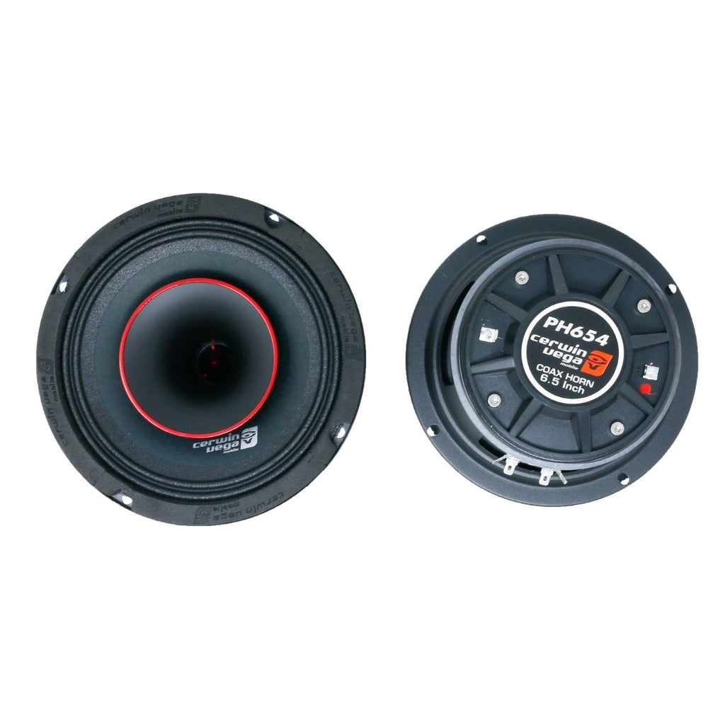 6.5" Pro Full-Range Co-Ax Horn Speaker, Pair PH654