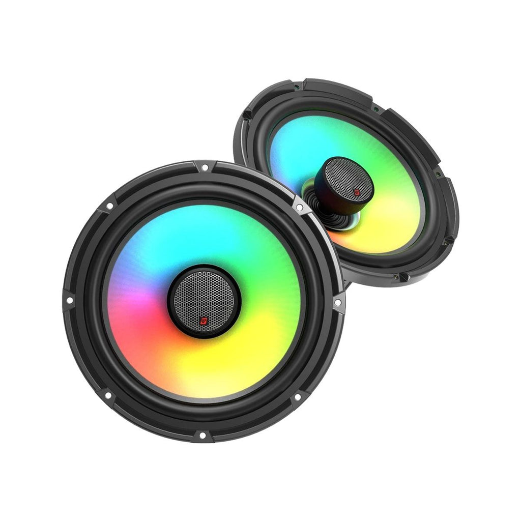 RPM Stroker 2-Way 10" 200W RMS 4-Ohm Speaker w/ Flush Mount 1" Titanium Dome Tweeter