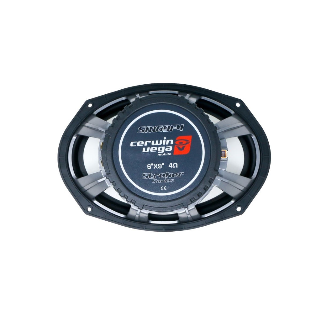 RPM Stroker 2-Way 6" X 9" 150W RMS 4-Ohm Speaker W/ Flush Mount 1" Titanium Dome Tweeter