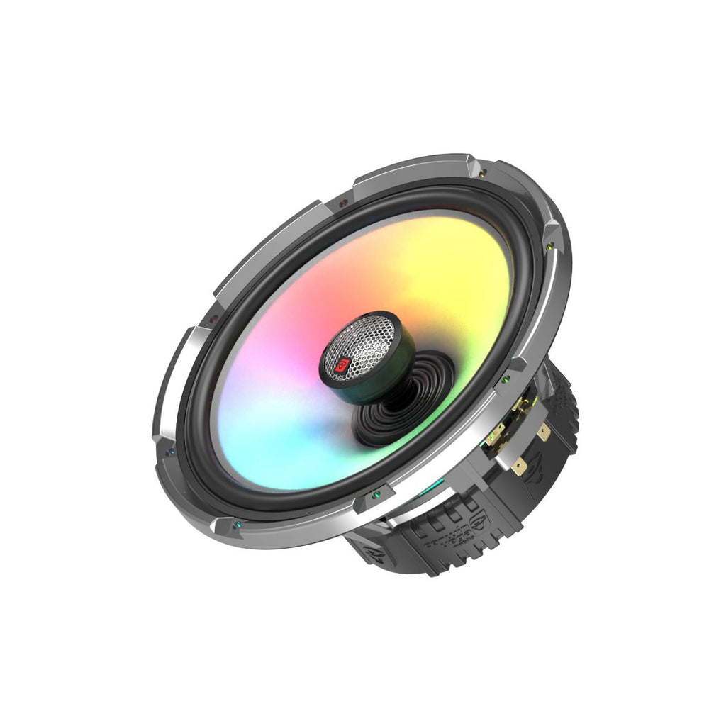 RPM Stroker 2-Way 8" 150W RMS 4-Ohm Speaker W/ Flush Mount 1" Titanium Dome Tweeter  SM8F4