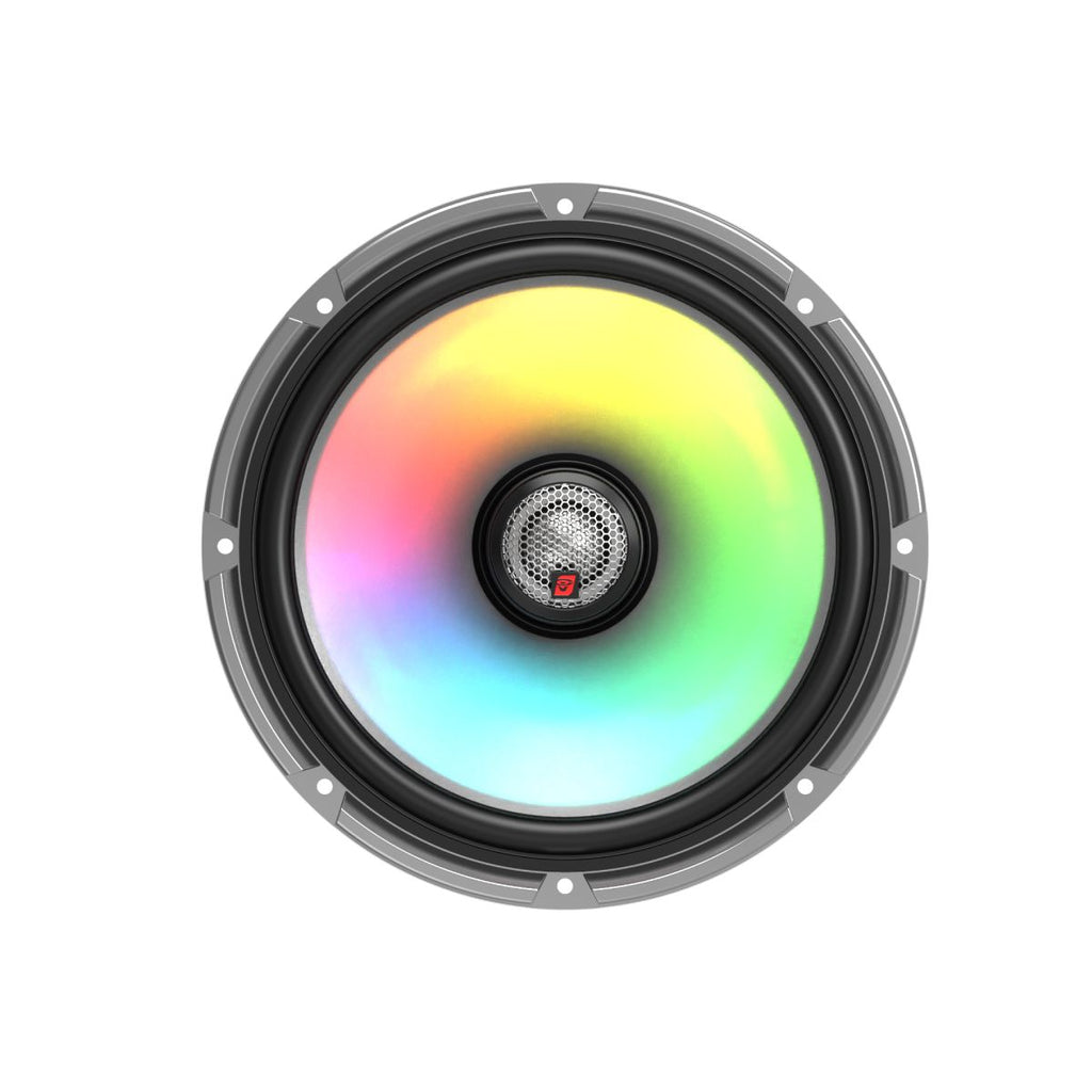 RPM Stroker 2-Way 8" 150W RMS 4-Ohm Speaker W/ Flush Mount 1" Titanium Dome Tweeter  SM8F4