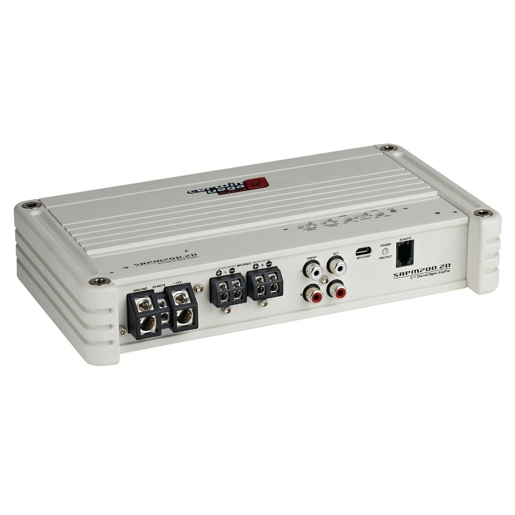 Copy of RPM Stroker 700W RMS Full Range Class-D 2 Channel Digital Amplifier (White)