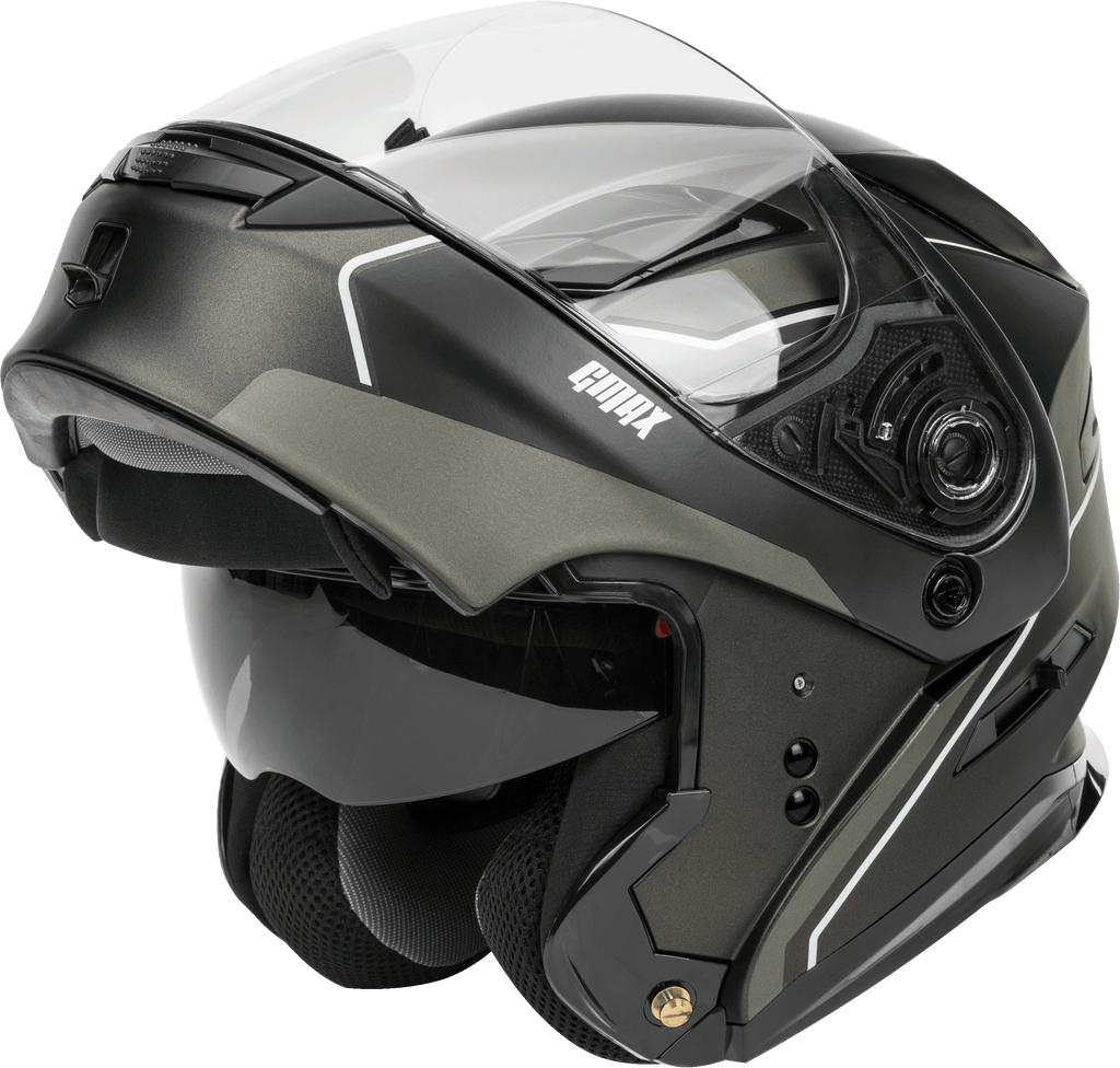 Md 01 Modular Exploit Helmet Matte Black/Silver Sm