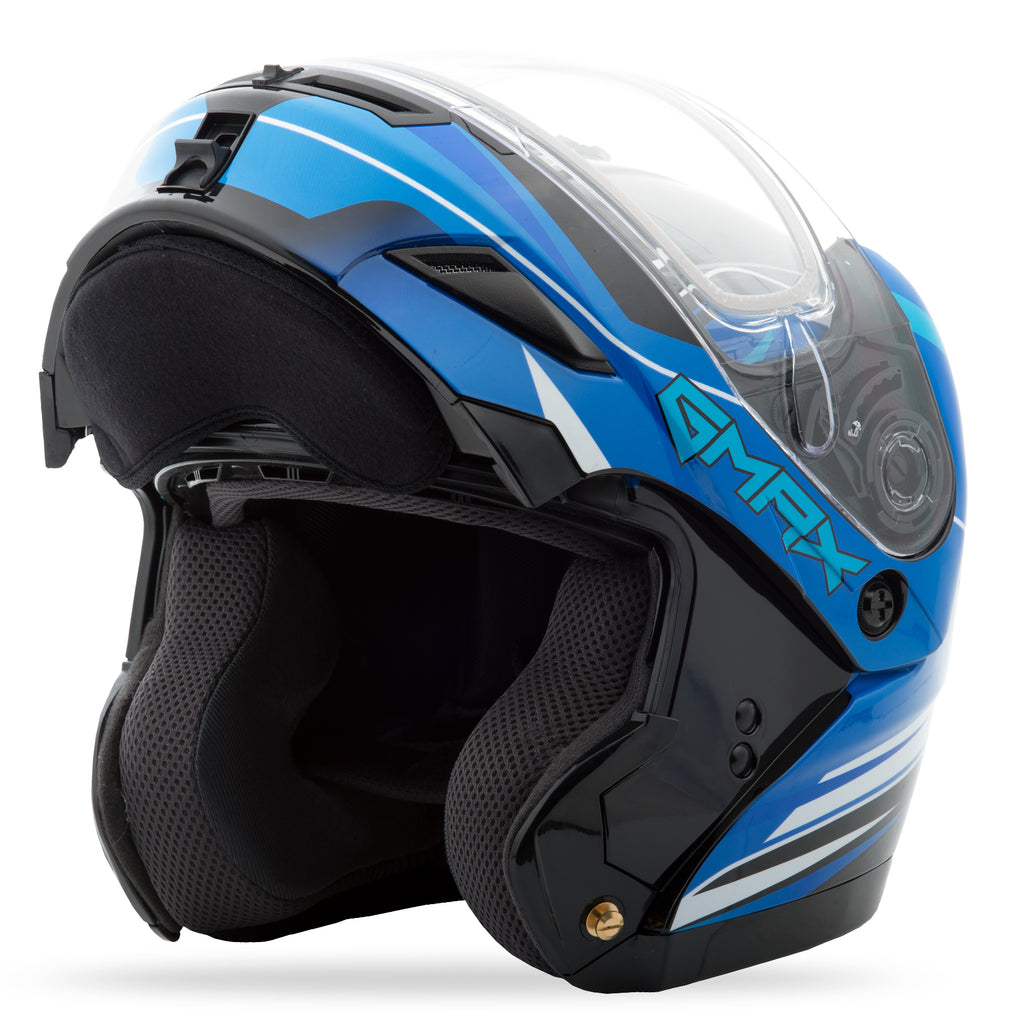 Gm 54s Modular Terrain Snow Helmet Black/Blue Sm