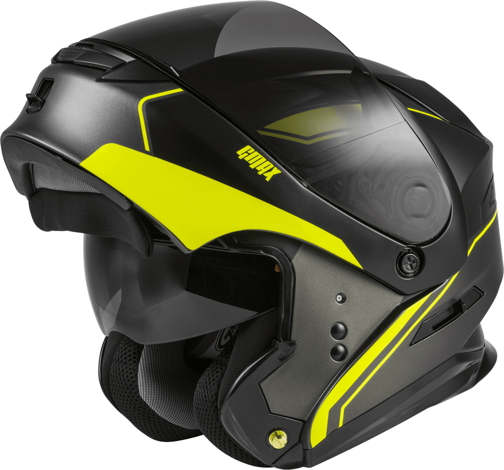 Md 01 Modular Exploit Helmet Matte Black/Hi Vis Xl