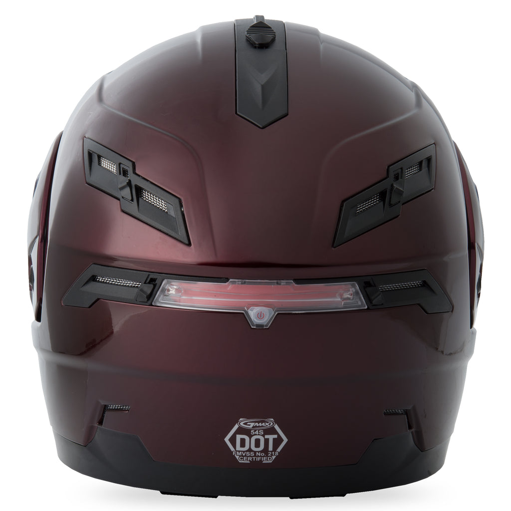 Gm 54 Modular Helmet Wine 3x
