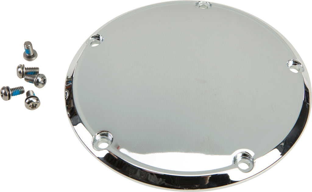 5 Hole Derby Cover Chrome Big Twin 99 16