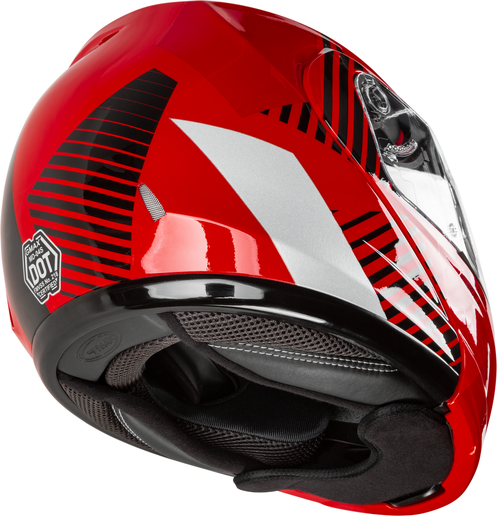 Md 04s Modular Reserve Snow Helmet Red/Silver/Black 2x