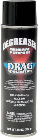 DRAG SPECIALTIES Degreaser - 14 oz. net wt. - Aerosol SP004DRAG