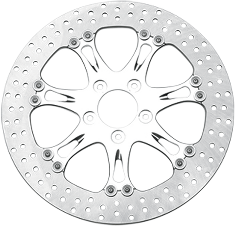 PERFORMANCE MACHINE (PM) Brake Rotor - 13" - Paramount - Chrome 01333015HEALS