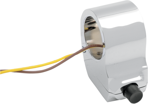 PERFORMANCE MACHINE (PM) Switch - Right-Side - One-Button - Chrome 0062-2034-CH
