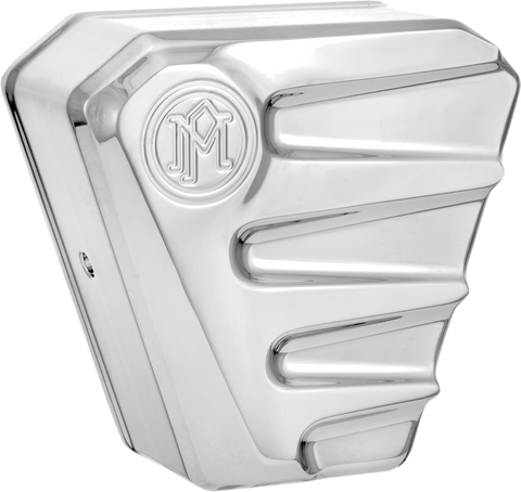 PERFORMANCE MACHINE (PM) Horn Cover - Scallop - Chrome 02182001SCACH