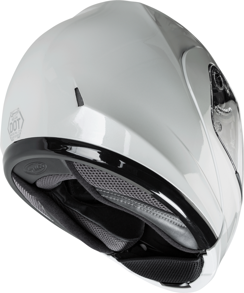 Md 04 Modular Helmet Pearl White Sm