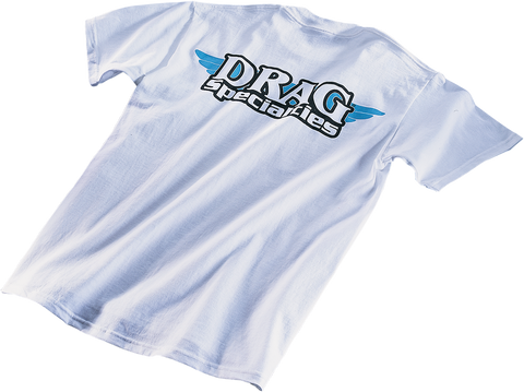 DRAG SPECIALTIES Drag Specialties T-Shirt - White - Medium 111830