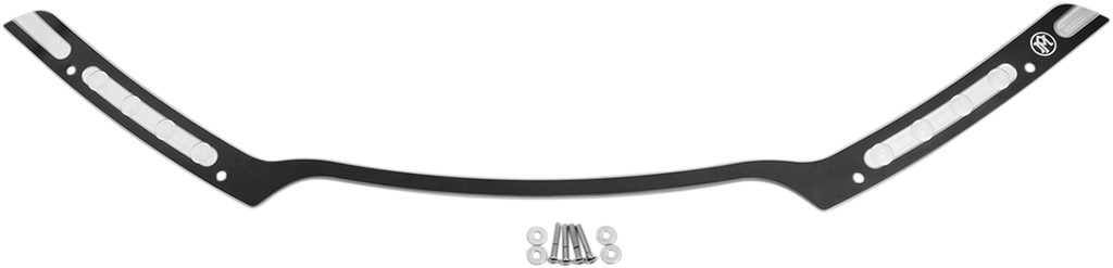PERFORMANCE MACHINE (PM) Windshield Trim - Hole Shot - Contrast Cut - FLTR '15+ 0209-2018HST-BM