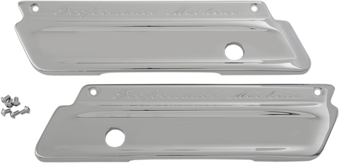 PERFORMANCE MACHINE (PM) Saddlebag Latch Covers - Chrome 0200-2000-CH