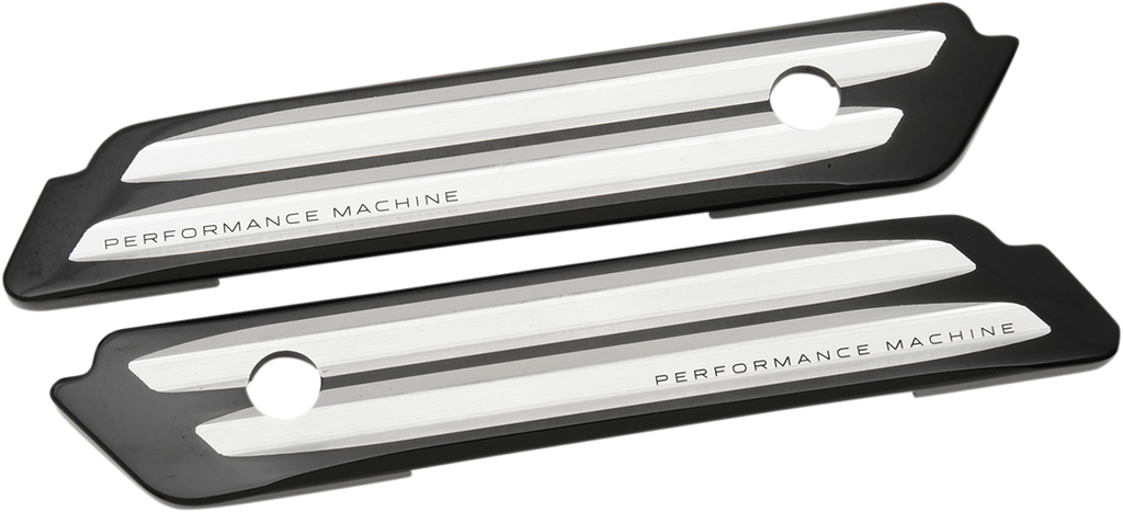 PERFORMANCE MACHINE (PM) Saddlebag Hinge Covers 0200-2006-BM