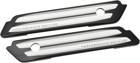 PERFORMANCE MACHINE (PM) Saddlebag Hinge Covers 0200-2006-BM
