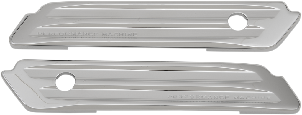 PERFORMANCE MACHINE (PM) Saddlebag Hinge Covers 0200-2006-CH