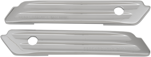 PERFORMANCE MACHINE (PM) Saddlebag Hinge Covers 0200-2006-CH