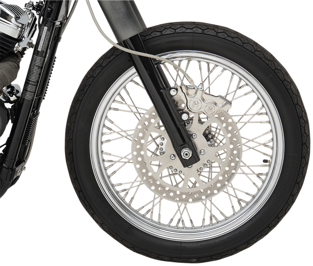 PERFORMANCE MACHINE (PM) Caliper - Front Left - Chrome -  00-17 Harley-Davidson 0053-2919-CH