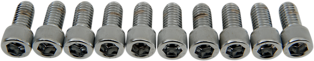 DRAG SPECIALTIES Bolts - Socket-Head - Knurled - 3/8-16 x 3/4" MPB237