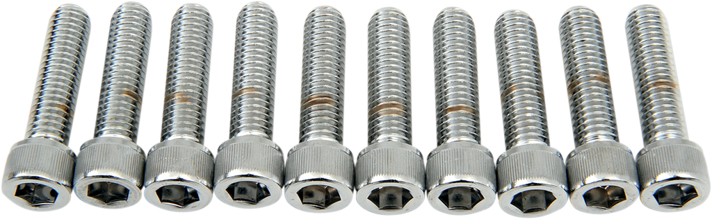 DRAG SPECIALTIES Bolts - Socket-Head - Knurled - 3/8-16 x 1-1/2" MPB240