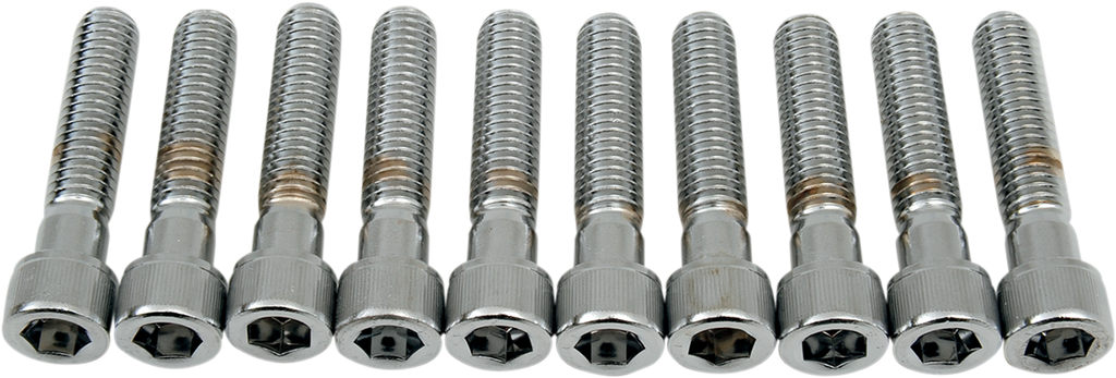 DRAG SPECIALTIES Bolts - Socket-Head - Knurled - 3/8-16 x 1-3/4" MPB241