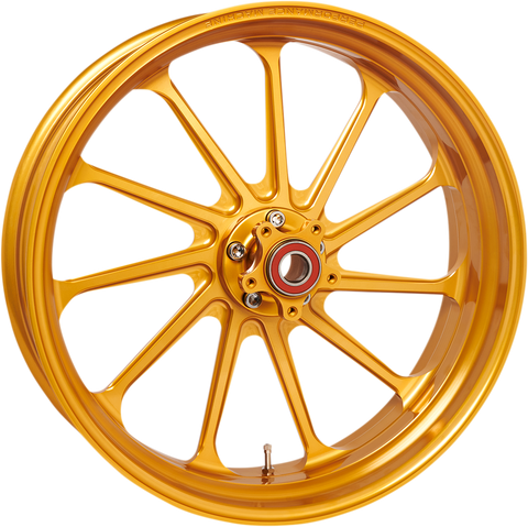 PERFORMANCE MACHINE (PM) Wheel - Assault - Dual Disc - Front - Gold Ops* - 21"x3.50" - With ABS 12047106SLAJAPG