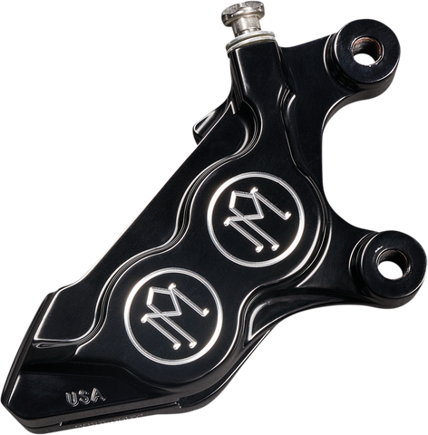 PERFORMANCE MACHINE (PM) 4-Piston Caliper - Contrast Cut - Right Front 0052-2424-BM